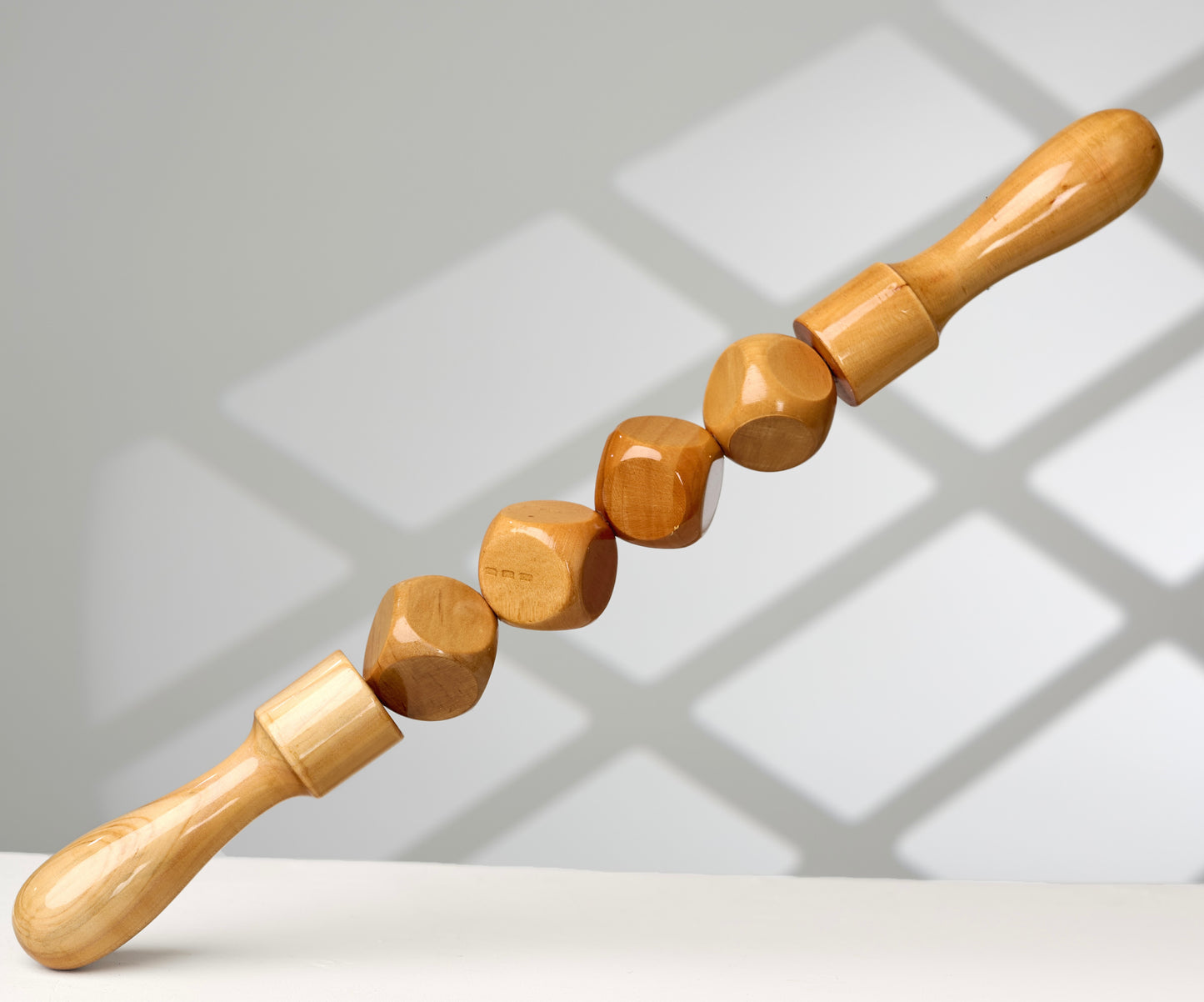 4-Cube Wood Therapy Roller