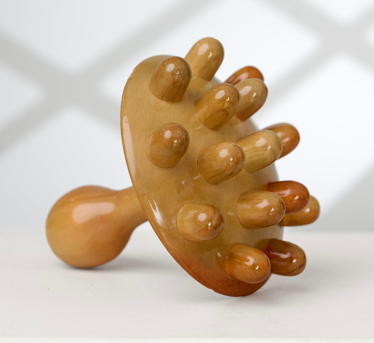 Wood Therapy Multi-Nodule Mushroom Massager